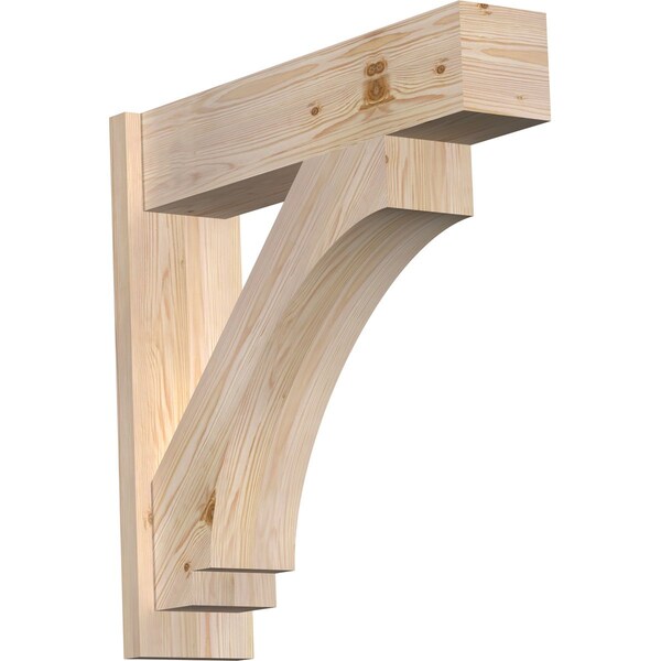 Ekena Millwork Imperial Block Smooth Outlooker, Douglas Fir, 7 1/2"W x 30"D x 30"H OUT08X30X30IMP05SDF - main